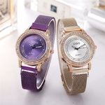 Montre-de-luxe-en-cristal-brillant-pour-femmes-DQG-en-acier-inoxydable-bracelet-maille-Quartz-boucle