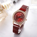 Montre-de-luxe-en-cristal-brillant-pour-femmes-DQG-en-acier-inoxydable-bracelet-maille-Quartz-boucle