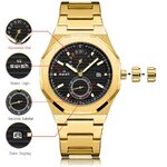 Montre-Quartz-octogonale-pour-hommes-chronographe-marque-de-luxe-en-acier-inoxydable-dor-tanche-3ATM