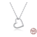 Bamoer-collier-en-argent-Sterling-925-v-ritable-pour-femmes-cha-ne-en-forme-d-amour