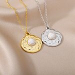 Collier-avec-pendentif-opale-verte-pour-femmes-en-acier-inoxydable-pierre-noire-la-mode-bijoux-esth