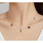 Bamoer-Bracelet-en-cha-ne-de-perles-en-argent-Sterling-100-925-collier-ajustable-conception-originale