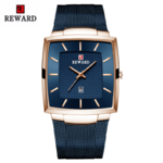 Montre-de-luxe-en-acier-inoxydable-pour-homme-marque-de-luxe-cadran-carr-Date-automatique-tanche
