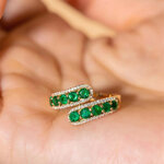 Bague-ajustable-en-argent-et-pierre-verte-pour-femmes-joli-bijou-de-fian-ailles-de-mariage