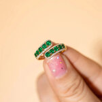 Bague-ajustable-en-argent-et-pierre-verte-pour-femmes-joli-bijou-de-fian-ailles-de-mariage