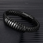 MKENDN-Bracelet-en-cuir-v-ritable-pour-hommes-avec-n-ud-concentrique-en-acier-inoxydable-100