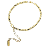 Bracelet-Vintage-plaqu-or-18-carats-pour-femmes-breloque-ronde-cha-ne-classique-bijoux-simples-pour