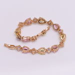 MxGxFam-Bracelet-multicolore-couleur-or-pour-femmes-19-cm-bijoux-la-mode-sans-plomb-ni-nickel