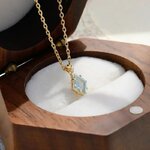LAMOON-Collier-Rhombo-de-l-gant-avec-Pendentif-en-Topaze-Bleu-Ciel-Naturel-Bijou-Fin-en