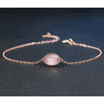LAMOON-Bracelet-en-Quartz-Rose-plaqu-or-18K-pour-femme-bijou-fin-en-argent-925-Style