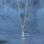 LAMOON-pendentif-Vintage-en-cristal-clair-pour-femmes-collier-Long-en-argent-Sterling-925-plaqu-or