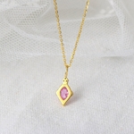 LAMOON-collier-de-princesse-Vingate-pour-femmes-pendentif-en-argent-S925-corindon-synth-tique-plaqu-or