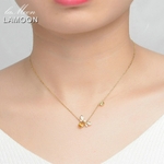 LAMOON-Bee-collier-en-argent-Sterling-925-avec-pendentif-en-pierre-Citrine-naturelle-cha-ne-plaqu