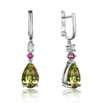 Kuololit-boucles-d-oreilles-pendantes-en-argent-Sterling-925-pour-femmes-couleur-or-rubis-bijoux-fins