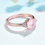 Kuololit-bague-hexagonale-en-argent-Sterling-585-pour-femmes-bijoux-de-luxe-en-Quartz-Rose-naturel