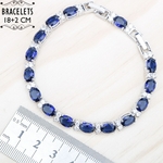 Bracelet-bijoux-en-argent-925-pour-femmes-pierres-cubiques-bleues-en-zircone-blanche-accessoires-de-f