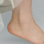 ASHIQI-bracelet-de-cheville-en-argent-sterling-925-pour-femme-cha-ne-de-perles-naturelles-Vintage