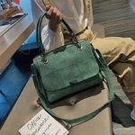 Sac-main-en-cuir-PU-pour-femmes-sacs-bandouli-re-de-grande-capacit-mat-vert-Matcha