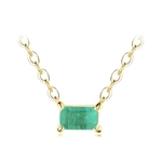 Modian-pendentif-de-collier-en-Tourmaline-verte-pour-femmes-en-argent-Sterling-925-authentique-Bijoux-la