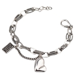 XIYANIKE-Bracelet-en-argent-Sterling-925-asym-trique-pour-femme-pendentif-c-ur-d-amour-carr