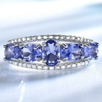 COSYA-bague-de-fian-ailles-en-argent-Sterling-100-et-mosa-que-de-couleur-bleue-bijoux