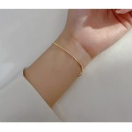 Modian-Bracelet-en-argent-Sterling-925-pour-femmes-classique-basique-la-mode-couleur-or-serpent-cha