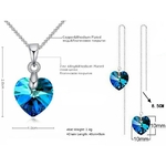 Colliers-et-boucles-d-oreilles-en-forme-de-c-ur-bleu-Swarovski-ensembles-de-bijoux-cadeaux