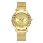 DQG-montre-de-luxe-en-acier-inoxydable-pour-femmes-bracelet-en-maille-Simple-et-diamant-Quartz