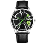 Montre-Quartz-pour-hommes-jante-Hub-marque-de-luxe-tendance-Cool-voiture-de-sport-en-acier