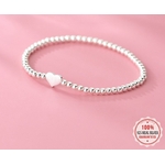 TrustDavis-Bracelet-en-argent-Sterling-925-authentique-pour-femmes-bijoux-tendance-minimaliste-en-perles-en-forme