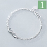 Trustdavis-Bracelet-Double-couche-en-argent-Sterling-925-v-ritable-pour-femme-bijou-minimaliste-doux-en