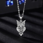 EUDORA-pendentif-hibou-en-argent-Sterling-925-collier-Vintage-s-rie-en-argent-avec-cristal-CZ