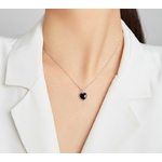 Bamoer-collier-en-argent-Sterling-925-v-ritable-pour-femmes-pendentif-c-ur-noir-amour-Vintage