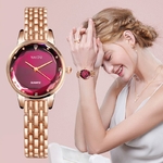 NAIDU-montre-Bracelet-quartz-pour-femmes-couleur-or-Rose-nouvelle-collection