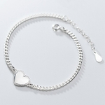 Trustdavis-Bracelet-en-argent-Sterling-925-pour-femme-bijou-la-mode-doux-romantique-amour-c-ur