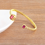Nidin-bracelet-ajustable-en-cristal-de-zircone-pour-femmes-bijou-exquis-couleur-rouge-vert-Rose-cadeau