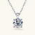 Colliers-Plaqu-Or-18K-pour-Femme-6-5mm-1-0-Carat-D-Moissanite-AnneDstress-Pendentif-Plaqu