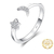 JewelryPalace-bague-lune-toile-en-argent-Sterling-925-zircone-cubique-ouverte-r-glable-empilable-manchette-pour