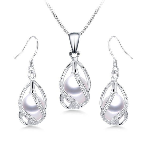 Parure Bijoux Femme Swarovski Parure De Bijoux En Argent 925 Pour Femme, Collier U00e0 Fleurs Et Boucles D'oreilles Avec Zircone Collier D'oreille Argent