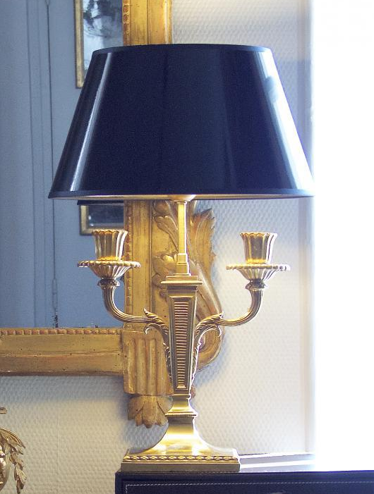 Navaris 2x Abat-jour - Set 2 abat-jour noir intérieur argenté pour apoule E27- Diaètre