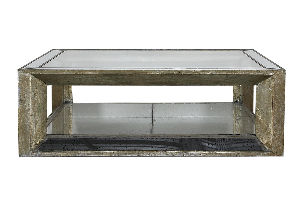 Table Basse MITCHELL Carrée L 122 x P 122 cm x H 40 cm