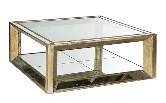 Table Basse MIROIR L 122 x 122 x H 47 cm
