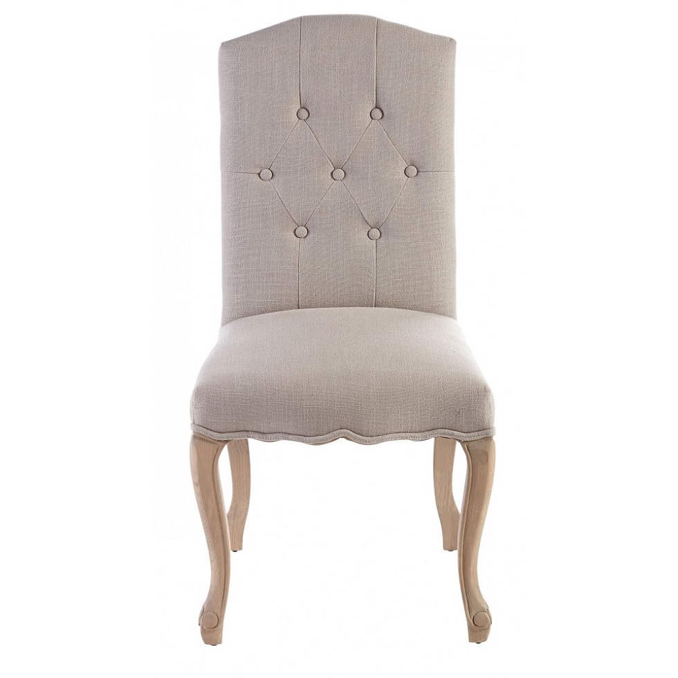 chaise_ecru_capitonnee