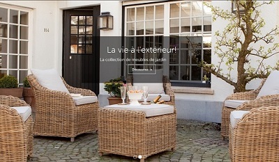 meubles jardin flamant villa demeure