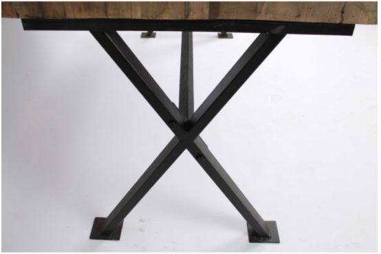 piètement_noir_bureau_en_croix