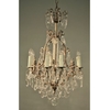 Lustre_8_ampoules_décoration_ancienne