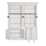 bibliothèque_balmore_flamant_2_parties_blanc