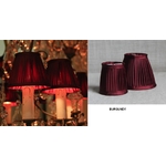 abat_jour_plissé_rouge_bordeaux