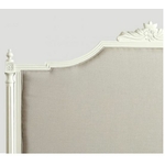 Tête de lit BIANCO bois et lin zoom