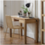 Bureau_2_tiroirs_teck_brossé